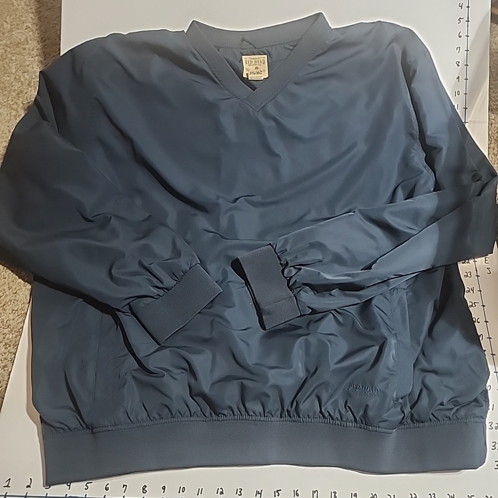 RedHead Brand Co Windcrest Windbreaker Men 3XL Nvy Blue Outdoors Hunting Fishing